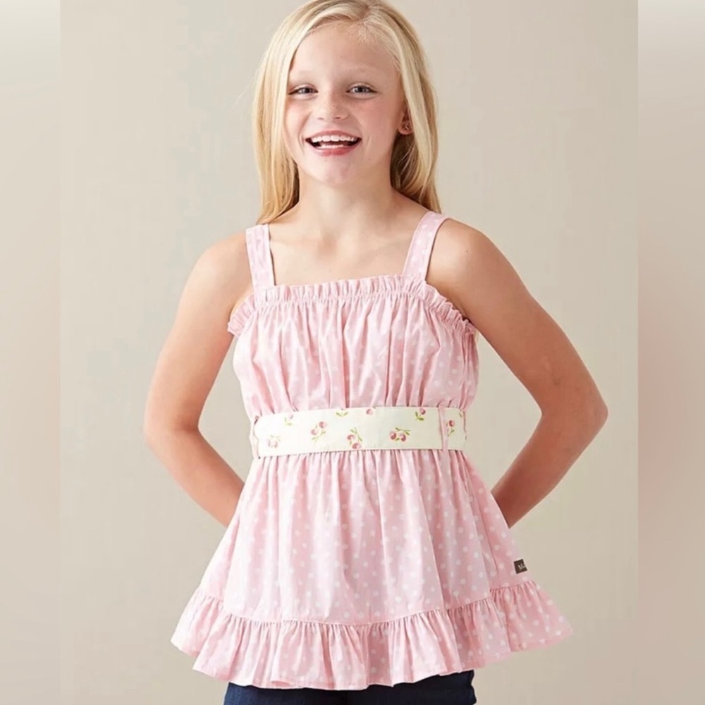 MATILDA JANE Pink Pony Polka Dot Tunic - Good Hart Collection - Picture 4 of 6